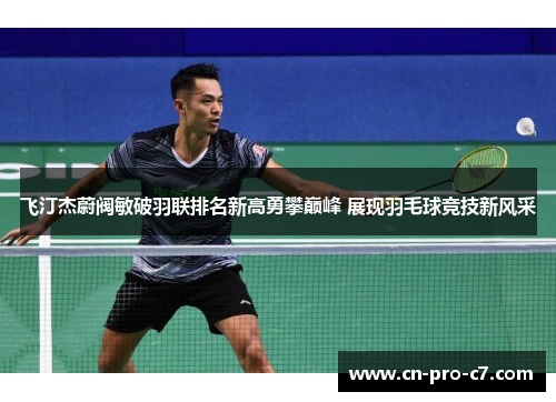 飞汀杰蔚阀敏破羽联排名新高勇攀巅峰 展现羽毛球竞技新风采
